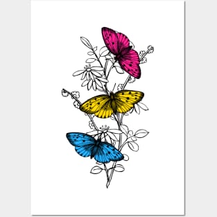 Pansexual Butterflies Posters and Art